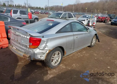 2002 Toyota Celica Gt z USA, uszkodzony, nr VIN JTDDR32TX20141077